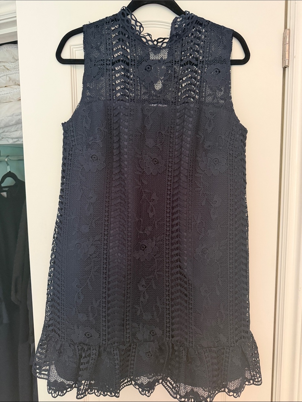 BB Dakota Navy Lace Dress